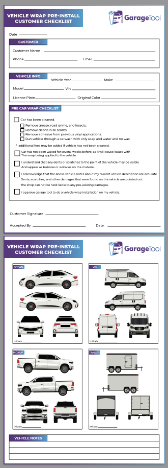 car_wrap_preinstall_checklist
